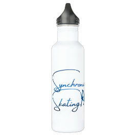 Garrafa Azul-garrafa de água de patinação sincronizada