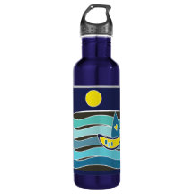GARRAFA AZUL OCEANO SUN BOTTTTTLE