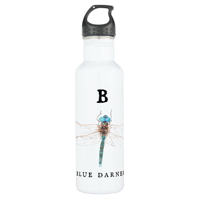 Garrafa "B" Blue Darner (Frente)