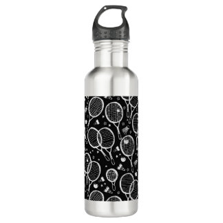 Garrafa Badminton Sport Design Water Bottle