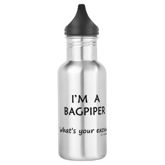 Garrafa Bagpiper com licença