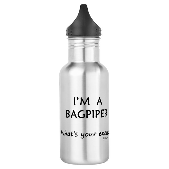 Garrafa Bagpiper com licença (Esquerda)