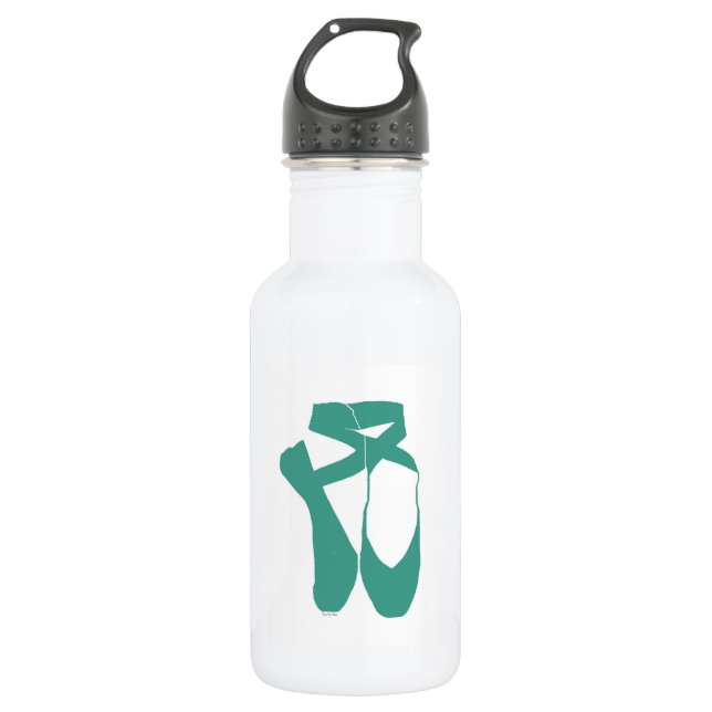 Garrafa Balé Pointe da Equipe Seafoam (Frente)