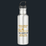 Garrafa Banda de Segundo grau Trombone Dourada Personaliza<br><div class="desc">Esta garrafa de água banda de aço inoxidável de segundo grau de ouro personalizada moderna apresenta o nome de estudante e banda sob o instrumento de trombone. Personalize os membros de bandas de concerto, som eólico ou sintonia, ou o seu diretor, para obter um presente de manutenção da graduação do...</div>