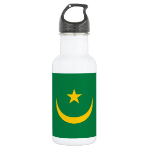 Garrafa Bandeira Antiga da Mauritânia