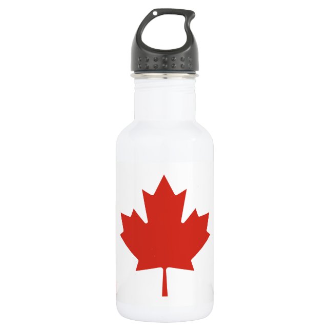 Garrafa Bandeira Canadense Patriota (Frente)