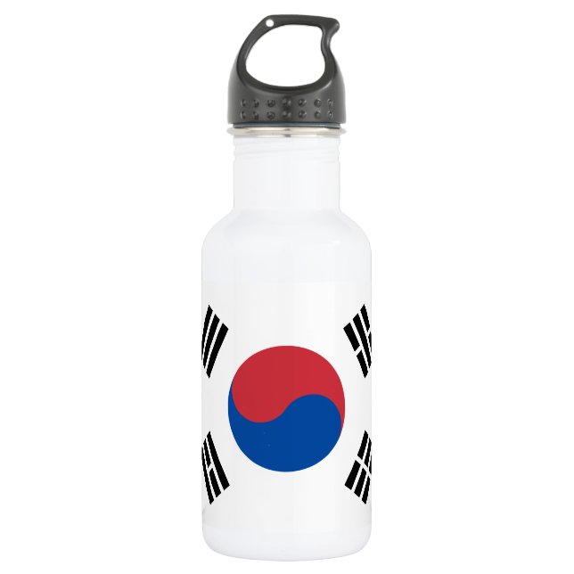 Garrafa Bandeira da Coreia do Sul (Frente)