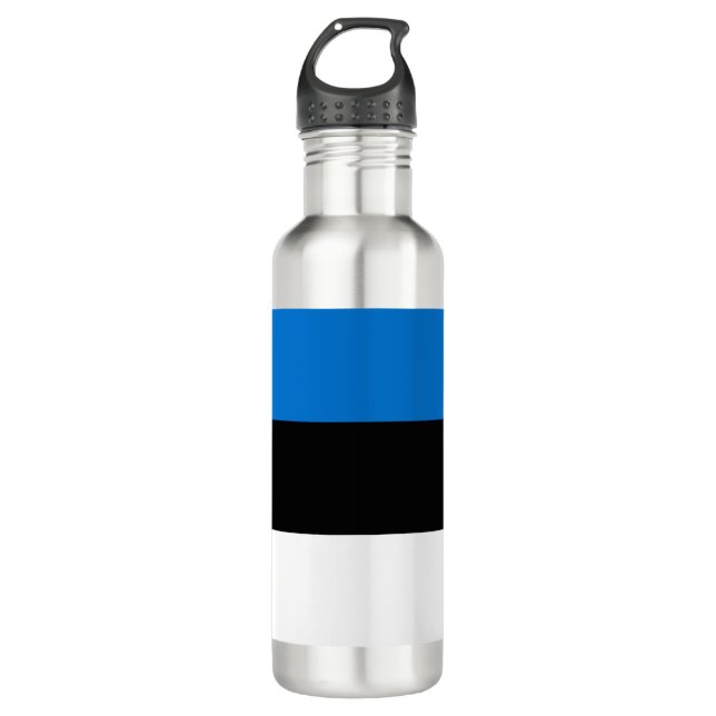 Garrafa Bandeira da Estônia (Frente)