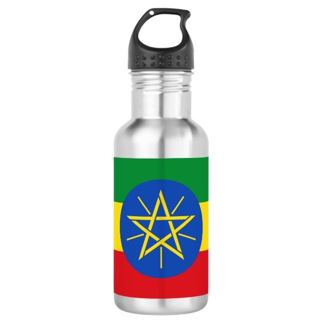 Garrafa Bandeira da Etiópia (Frente)