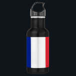 Garrafa Bandeira da França<br><div class="desc">Bandeira da França - Tricolor de azul,  branco e vermelho.</div>
