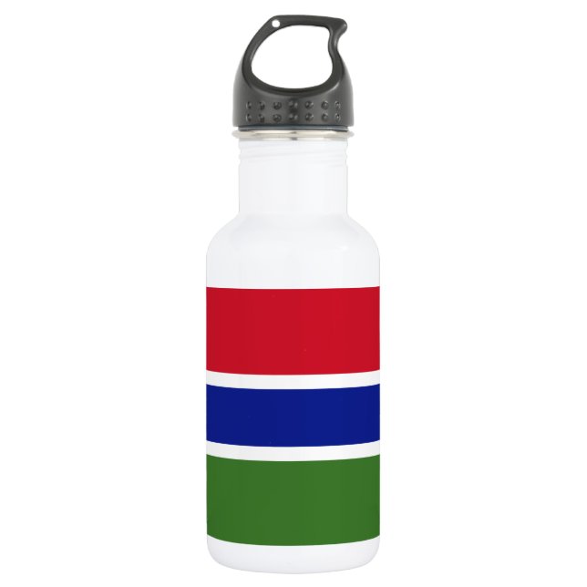 Garrafa Bandeira da Gâmbia (Frente)