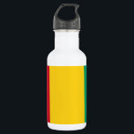 Garrafa Bandeira da Guiné<br><div class="desc">Bandeira patriótica da Guiné.</div>