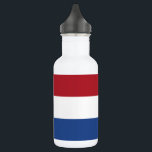 Garrafa Bandeira da Holanda<br><div class="desc">Bandeira patriótica da Holanda.</div>