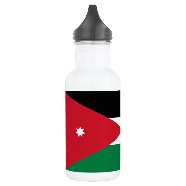 Garrafa Bandeira da Jordânia (Esquerda)