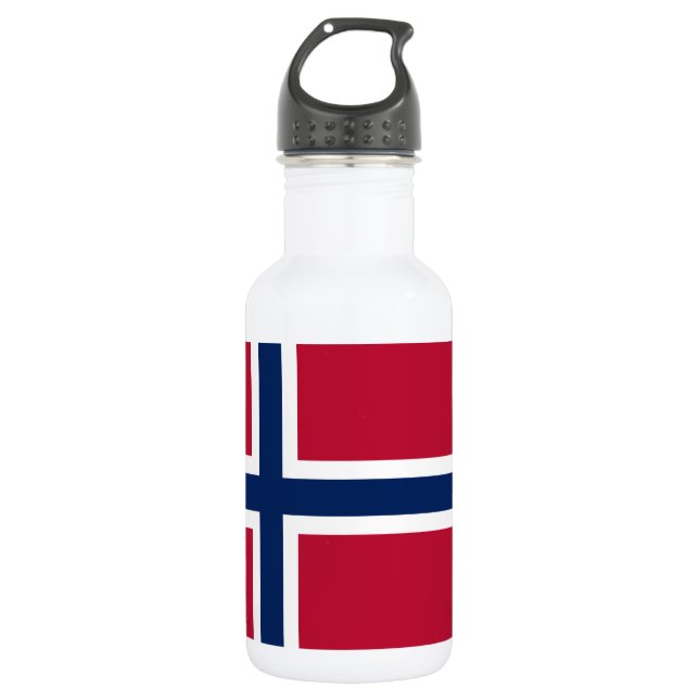 Garrafa Bandeira da Noruega (Frente)