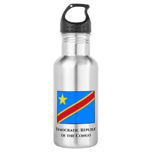 Garrafa Bandeira da República Democrática do Congo