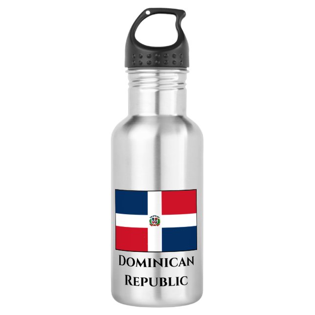 Garrafa Bandeira da República Dominicana (Frente)