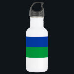 Garrafa Bandeira da República Komi<br><div class="desc">Bandeira patriótica da República Komi</div>