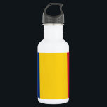 Garrafa Bandeira da Romênia<br><div class="desc">Bandeira patriótica da Romênia.</div>
