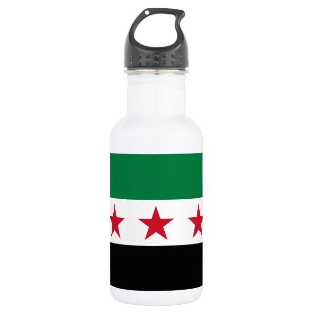 Garrafa Bandeira da Síria (Frente)