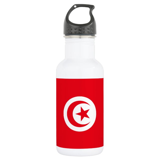 Garrafa Bandeira da Tunísia (Frente)