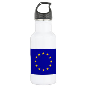 Garrafa Bandeira da União Europeia de E. -