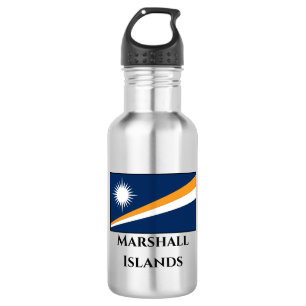 Garrafa Bandeira das Ilhas Marshall