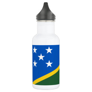 Garrafa Bandeira das Ilhas Salomão