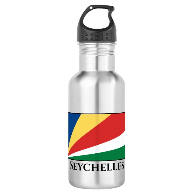 Garrafa Bandeira das Seychelles (Frente)