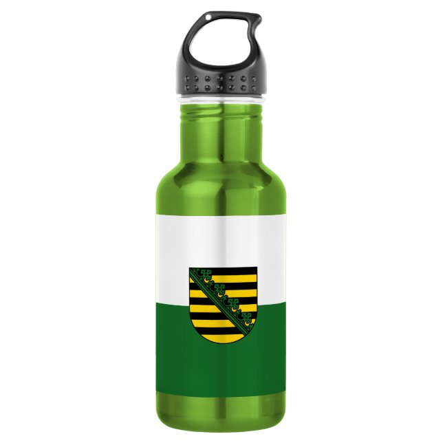 Garrafa Bandeira de Água da Saxónia (Frente)