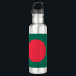 Garrafa Bandeira de Bangladesh<br><div class="desc">Esta design apresenta a bandeira nacional de Bangladesh (oficialmente conhecida como a República das Pessoas de Bangladesh), que é um país no sul da Ásia. Bangladesh está entre os países mais densamente povoados do mundo. Bangladesh compartilha fronteiras terrestres com a Índia a oeste, norte e leste, e Myanmar a sudeste;...</div>
