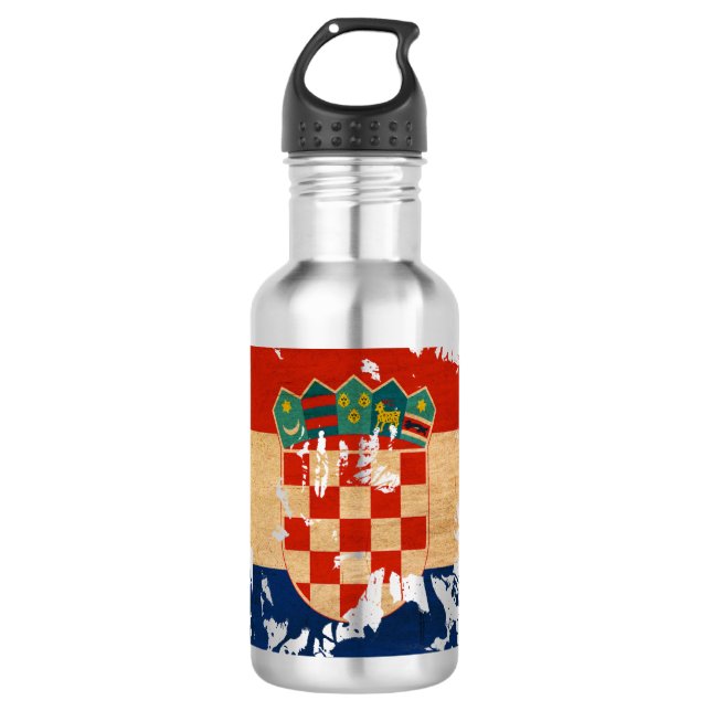 Garrafa Bandeira de Croatia (Frente)