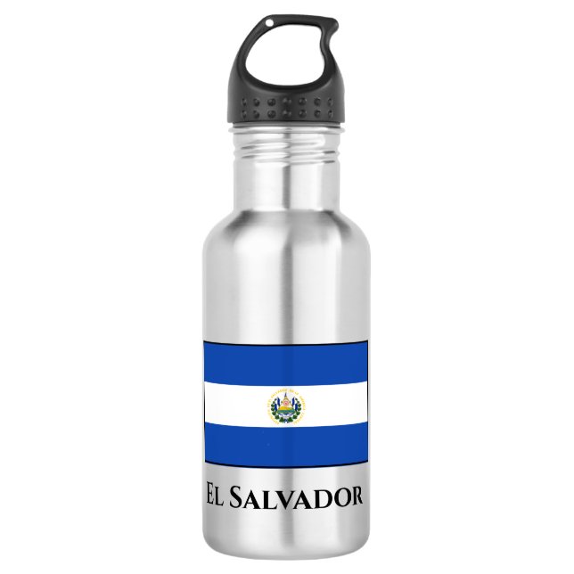 Garrafa Bandeira de El Salvador (Frente)