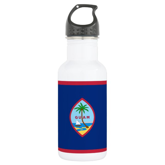 Garrafa Bandeira de Guam (Frente)