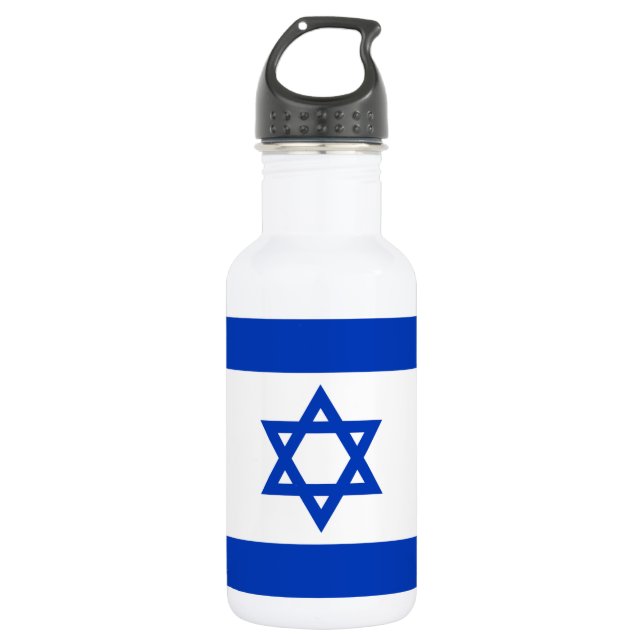 Garrafa bandeira de Israel (Frente)