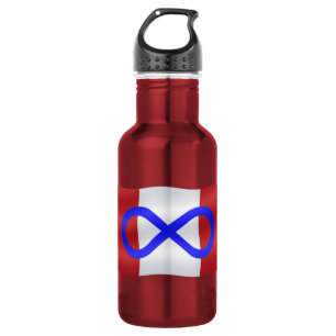 Garrafa Bandeira de Metis do canadense da arte de Metis