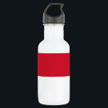 Garrafa Bandeira de Mônaco<br><div class="desc">Bandeira patriótica de Mônaco.</div>
