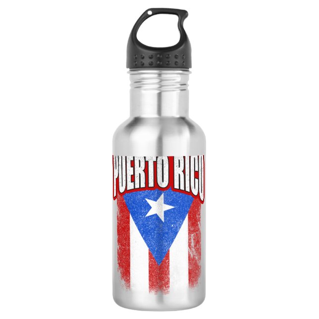 Garrafa Bandeira de Puerto Rico Resiste (Frente)