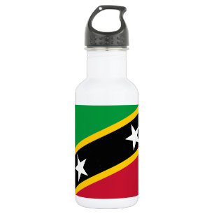 Garrafa Bandeira de São Cristóvão e Nevis