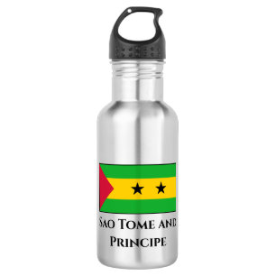 Garrafa Bandeira de São Tomé e Príncipe