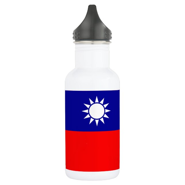 Garrafa Bandeira de Taiwan (Esquerda)