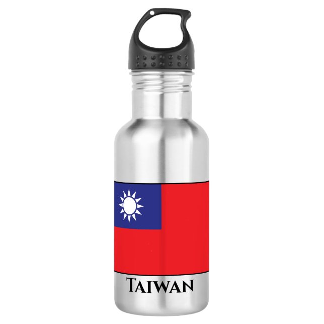 Garrafa Bandeira de Taiwan (Frente)