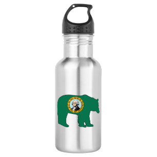 Garrafa Bandeira de Washington Urso