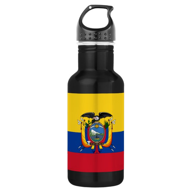 Garrafa Bandeira do Equador (Frente)