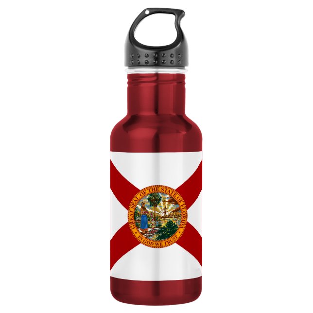 Garrafa Bandeira do Estado da Flórida (Frente)