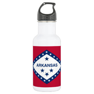Garrafa Bandeira do Estado do Arkansas