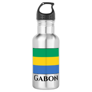 Garrafa Bandeira do Gabão