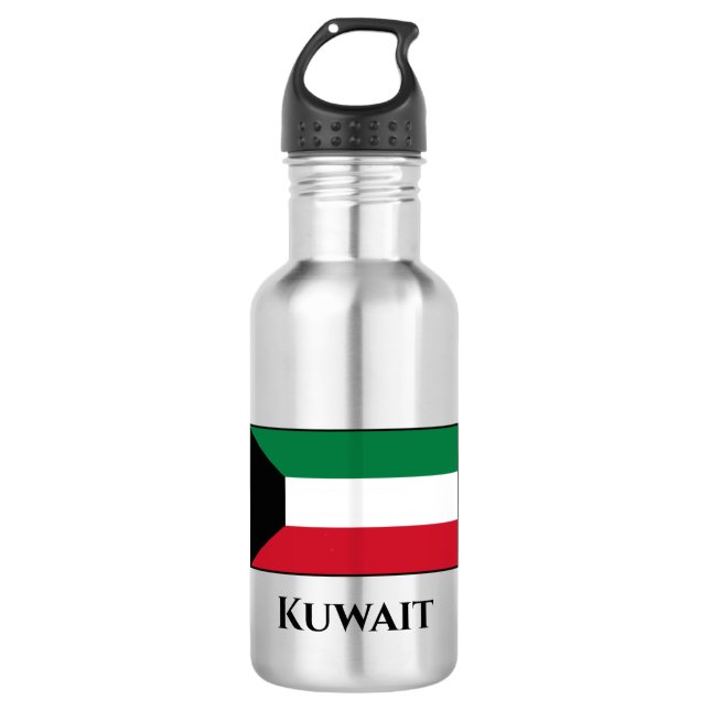 Garrafa Bandeira do Kuwait (Frente)