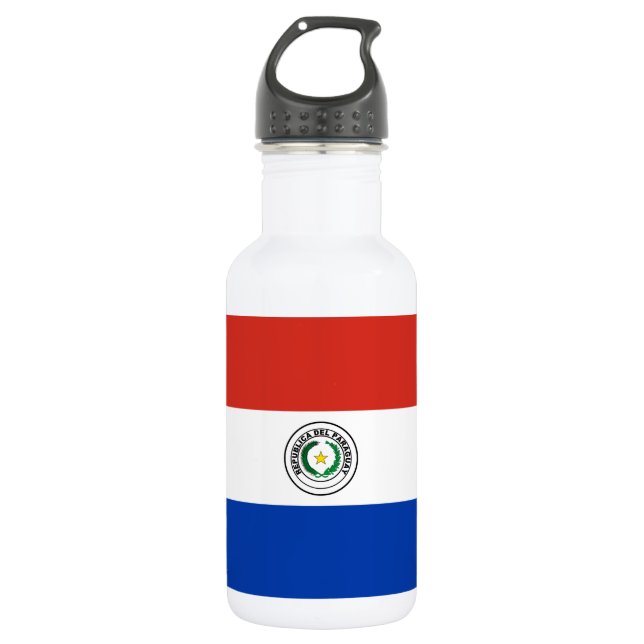 Garrafa Bandeira do Paraguai (Frente)