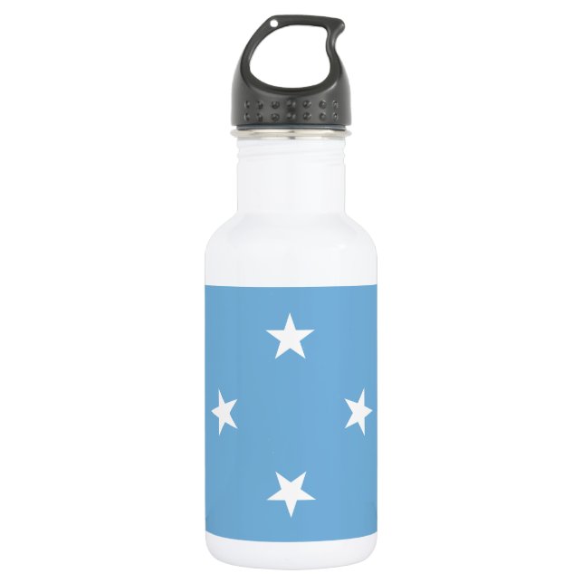 Garrafa Bandeira dos Estados Federados da Micronésia (Frente)